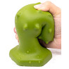 ToppedMonster Plug silicone Monster Spike L 14 x 5.5cm Vert